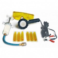 Očala in lučka (50W) plus barvilo za klime SPIN